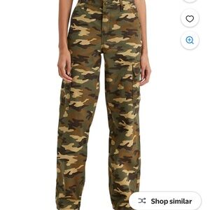 Levi’s Cotton Cargo Camo 94 Baggy Pants Sz 14/32 NWT